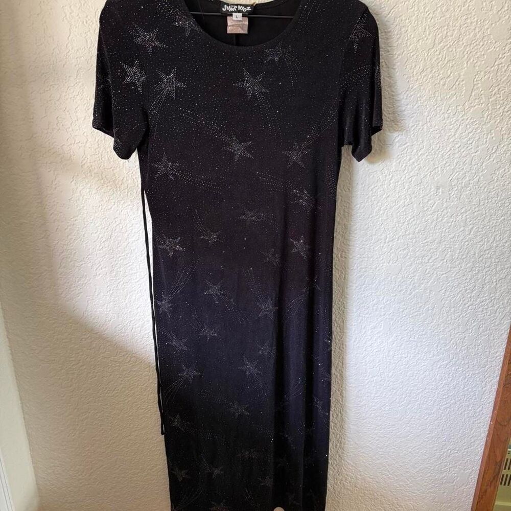 Unbranded Women's Black and Grey Dress